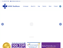 Tablet Screenshot of ahmchealth.com